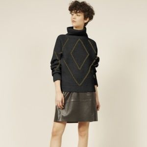 antik batik black diamond sweater